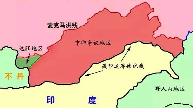 最新中印边界地区