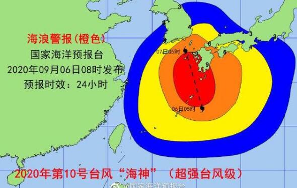 海神实时最新路径