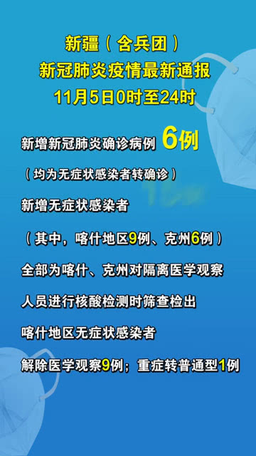 新彊的最新疫情